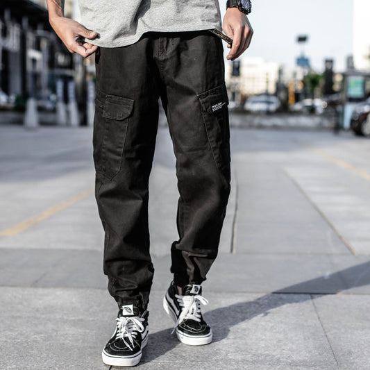 Pantalones Casuales Camuflaje Estilo Japonés