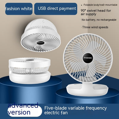 Ventilador Portátil Recargable con Luz Nocturna - Diseño Infantil para Escritorio y Cabecera - Image 21