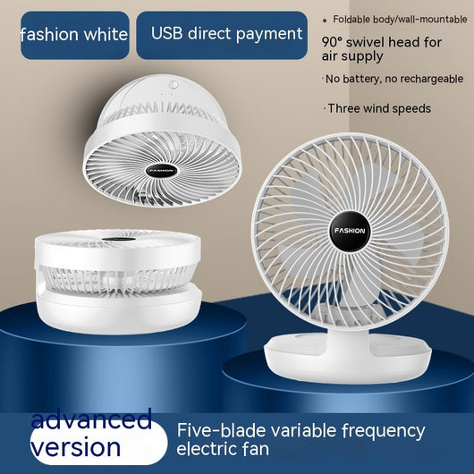 Ventilador Portátil Recargable con Luz Nocturna - Diseño Infantil para Escritorio y Cabecera - Image 21