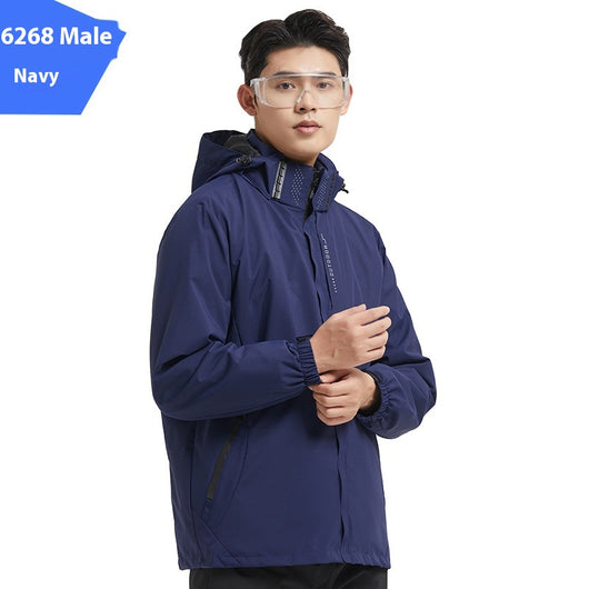 Chaqueta Impermeable Desmontable con Forro Polar - Abrigo 2 en 1 - Image 11