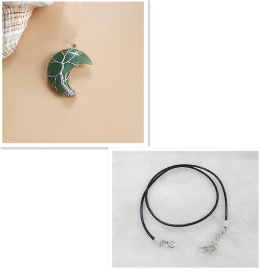 Collar Árbol de la Vida en Amatista Natural Hecho a Mano - Colgante de Fortuna - Image 27