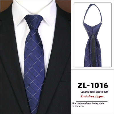 Corbata con Cierre Ejecutiva sin Nudo para Hombre - Image 21