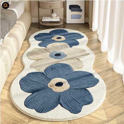 Manta de Cachemir con Diseño Floral para Mesita de Noche - Image 9