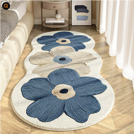 Manta de Cachemir con Diseño Floral para Mesita de Noche - Image 9