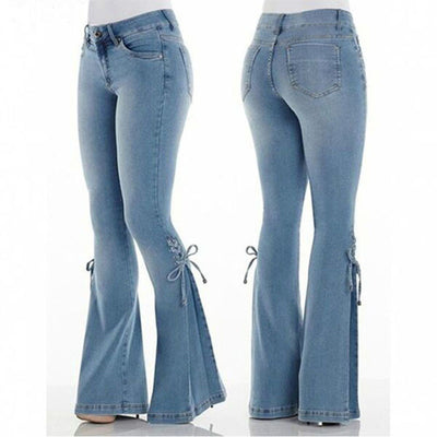 Jeans Acampanados de Pierna Ancha - Image 34