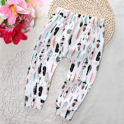 Pantalones Harem de Algodón para Niños - Primavera y Otoño - Image 4
