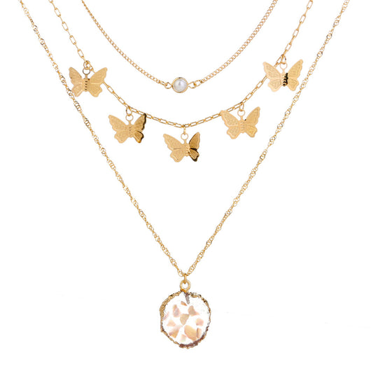 Collar Mariposa Hada con Lentejuelas Brillantes - Image 13