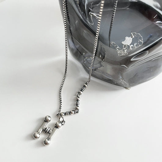 Collar de Plata 925 con Letra H - Diseño Minimalista - Image 3