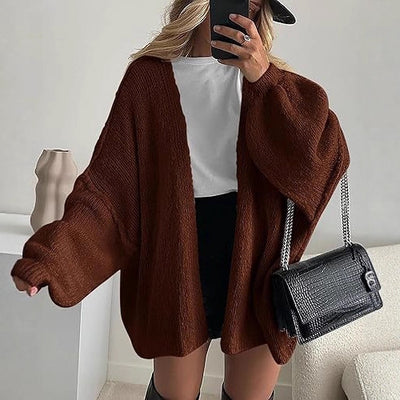 Abrigo Suéter Tejido Casual para Mujer - Image 3