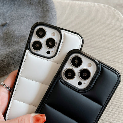 Funda para Celular Acolchada Estilo Chaqueta Dowm - Image 7