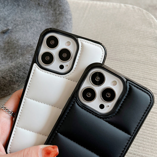Funda para Celular Acolchada Estilo Chaqueta Dowm - Image 7