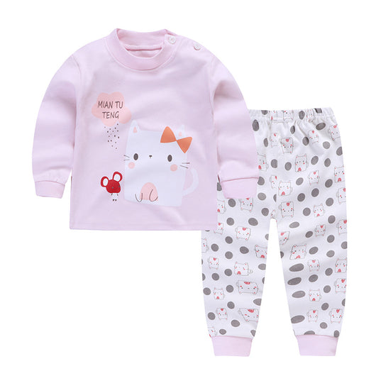 Pijamas de Otoño e Invierno para Niñas - Conjunto Cálido de Manga Larga - Image 8