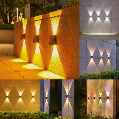 Lámpara Solar de Pared para Exterior - Iluminación Decorativa de Patio - Image 2