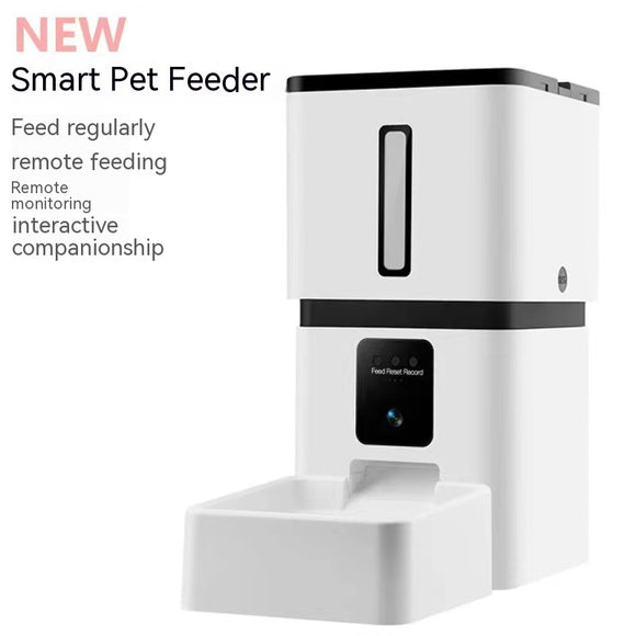 Comedero Automático Inteligente para Gatos con WiFi y Dosificación Programable 8L