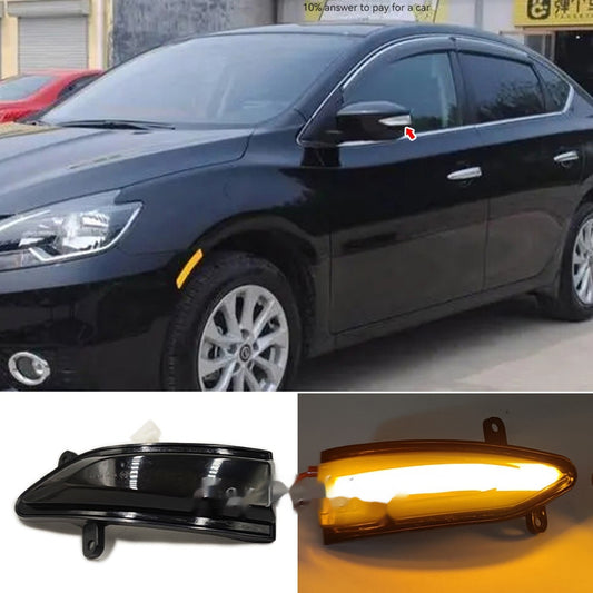 Luz LED Espejo Retrovisor con Efecto Agua Fluida - Image 2