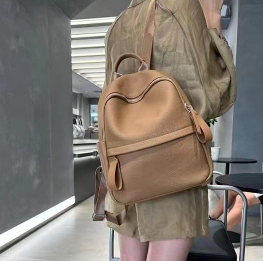 Mochila de Cuero Premium Baidu