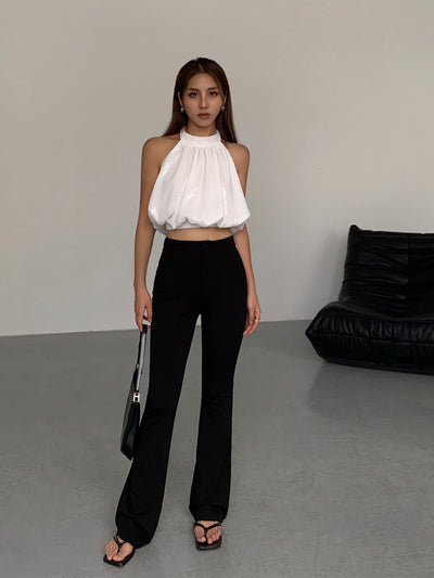Pantalones Casuales Cintura Alta Slim para Mujer - Image 10