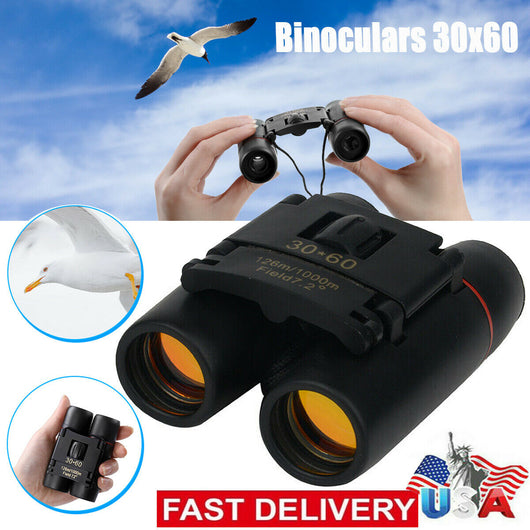 Binoculares 30x60 Compactos Plegables con Zoom para Viajes, Caza y Observación Diurna y Nocturna - Image 15