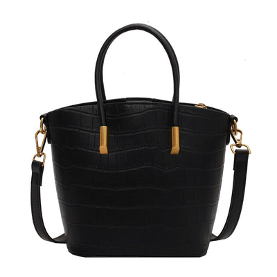 Bolso Cubo Portátil Estilo Coreano para Otoño e Invierno - Image 8
