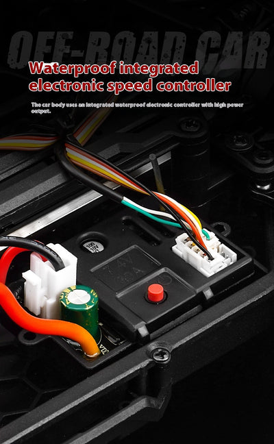 Auto Control Remoto 4x4 Todoterreno de Alta Velocidad con Ruedas Grandes - Image 29