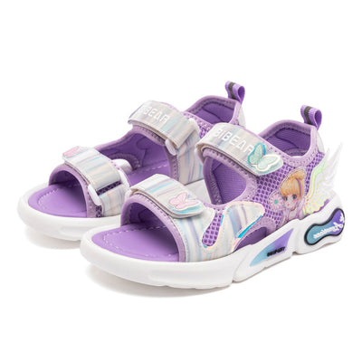 Sandalias Princesa Sunshine para Niñas - Zapatos Transpirables con Diseño de Osito Adorable - Image 7