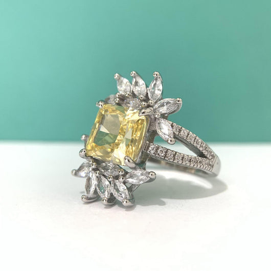 Anillo Ajustable Flor de Hielo para Mujer - Image 5