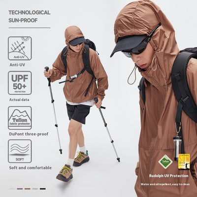 Chamarra Deportiva Ligera con Capucha para Hombre - Image 2