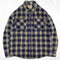 Camisa Universitaria Cuadros 100% Algodón Hombre Suelta Manga Larga