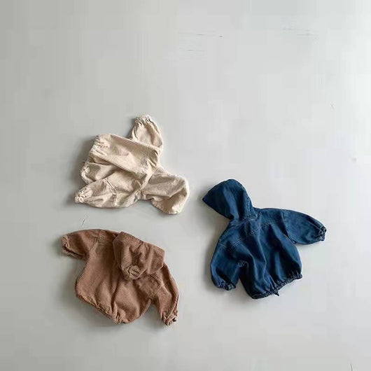 Chaqueta Casual de Pana con Capucha - Image 15