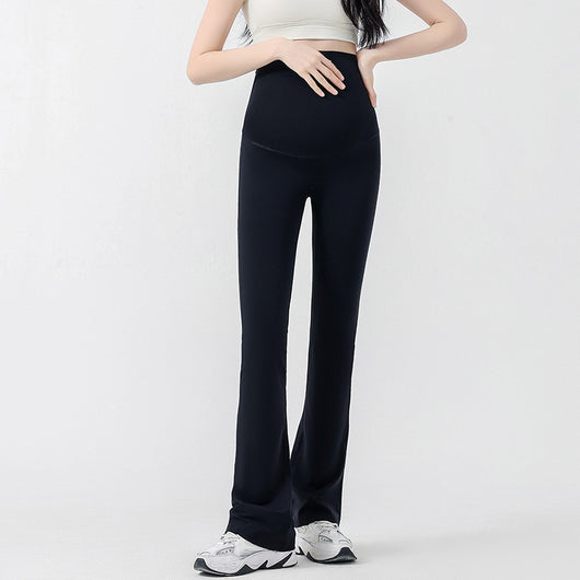 Pantalones Yoga Premamá Acampanados - Comodidad y Estilo para el Embarazo - Image 9