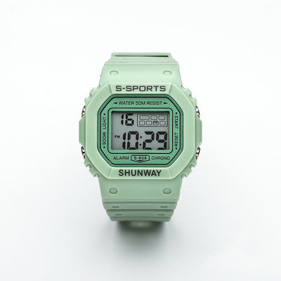 Reloj Electrónico Cuadrado Luminoso Resistente al Agua para Estudiantes - Image 13