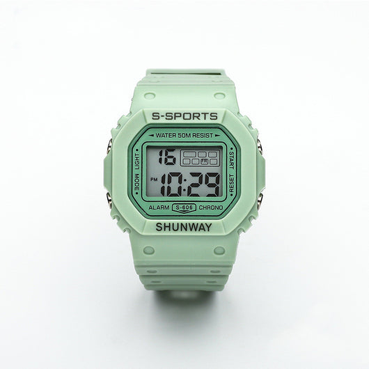 Reloj Electrónico Cuadrado Luminoso Resistente al Agua para Estudiantes - Image 13