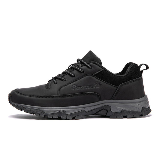 Zapatos Deportivos Impermeables de Cuero para Hombre - Talla Grande, Comodidad para Adultos - Image 4