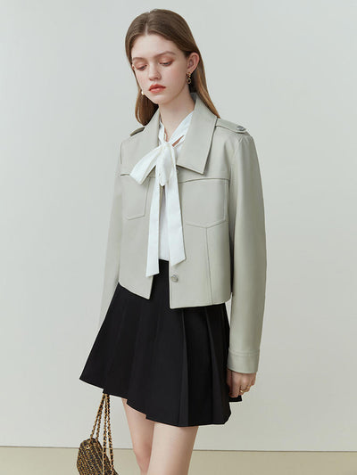 Chaqueta Retro de Cuero PU para Mujer - Image 3