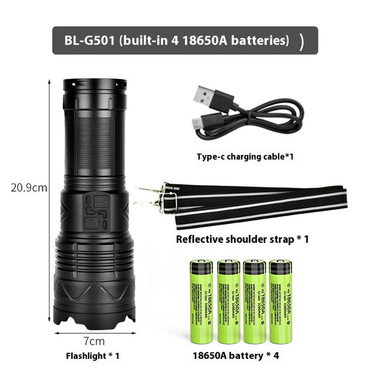 Linterna LED Zoom de Alto Rendimiento para Exteriores - Image 7