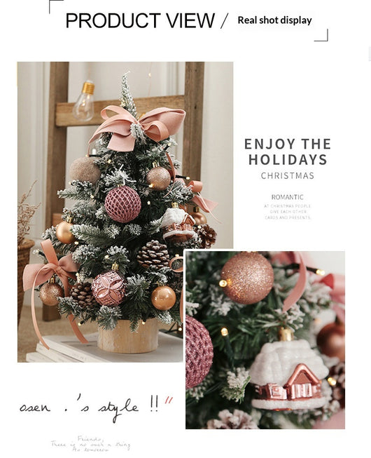 Árbol de Navidad DIY de PE para Decorar tu Escritorio - Image 41