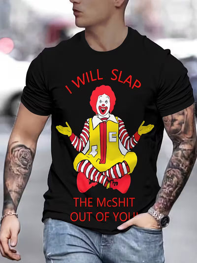 Playera Casual para Hombre con Estampado Digital 3D - Image 6