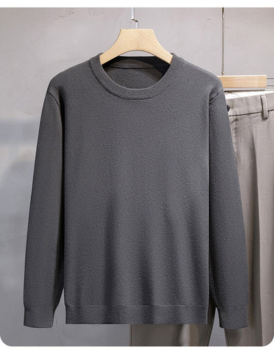 Suéter Holgado Oversized Cuello Redondo para Hombre - Image 33