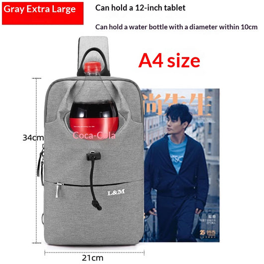 Bolsa Pectoral de Gran Capacidad para Ciclismo y Aventura - Image 9