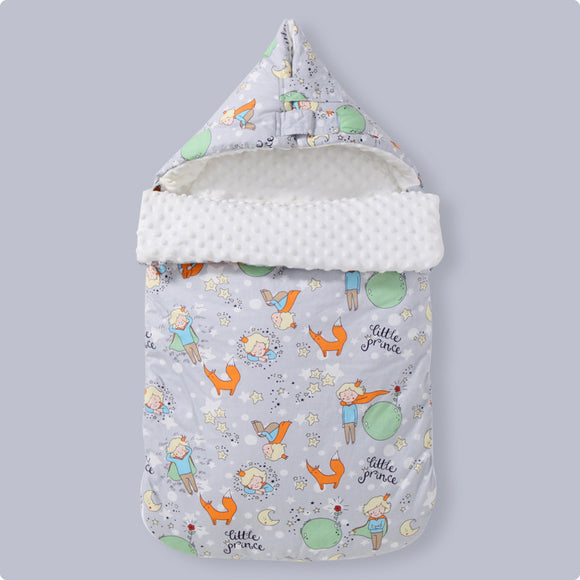 Saco de Dormir Infantil Antisobresaltos de Algodón