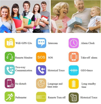 Reloj Inteligente GPS para Adultos con Monitoreo de Salud - Image 11