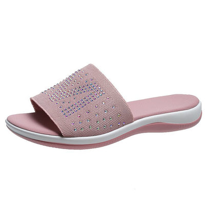 Pantuflas Plataforma Ligeras con Letras Brillantes Hot Diamond - Image 8