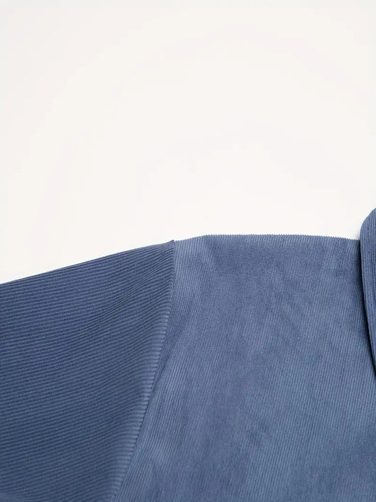 Camisa Manga Larga a Rayas Verticales Casual - Image 13