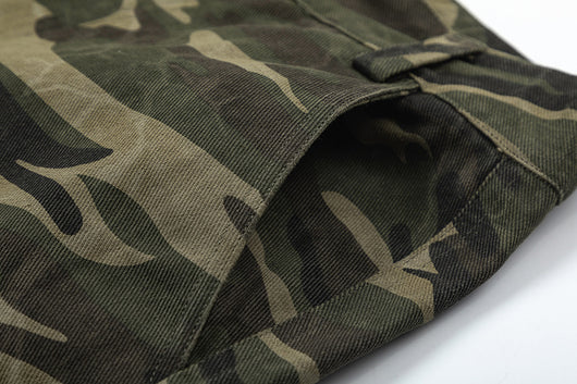 Pantalones de Trabajo Camuflaje Urbano - Estilo Casual Versátil - Image 11