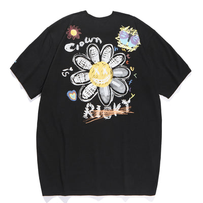 Camiseta Manga Corta Pareja Tendencia Nacional - Ropa de Verano Unisex - Image 3