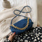 Bolso Mensajero Otoñal con Cadena - Diseño Cloud Fold Versátil