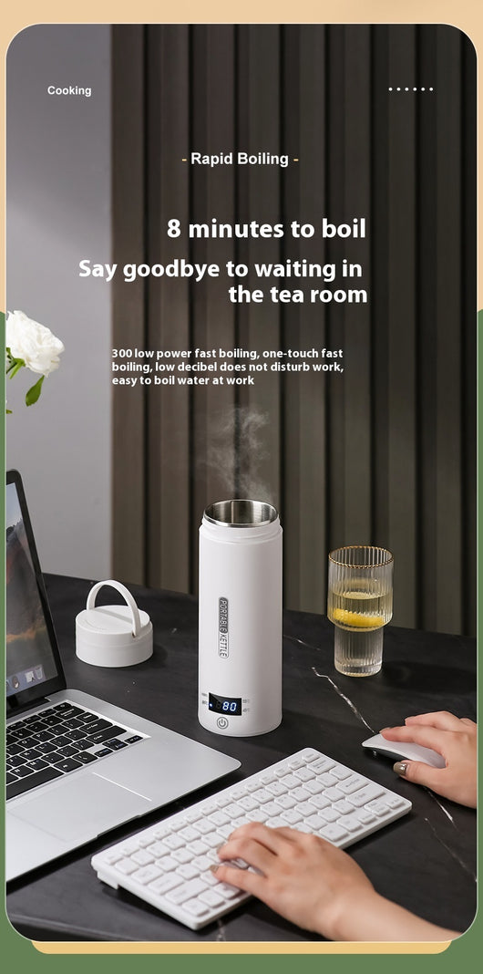 Taza Térmica Eléctrica con Control de Temperatura para Viajes y Oficina - Image 21