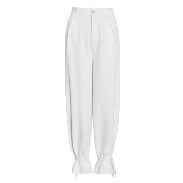 Trajes Primavera Verano Blancos de Doble Capa - Colección Elegancia Sólida - Image 6
