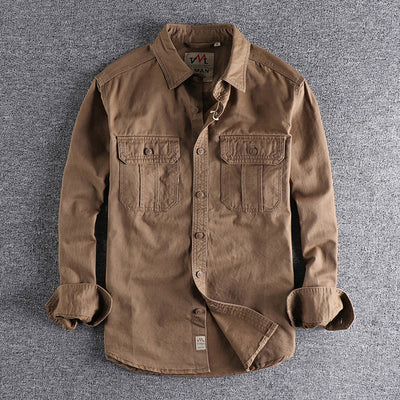 Chaqueta Camisa Multibolsillos para Trabajo - Lavado Fácil - Image 7