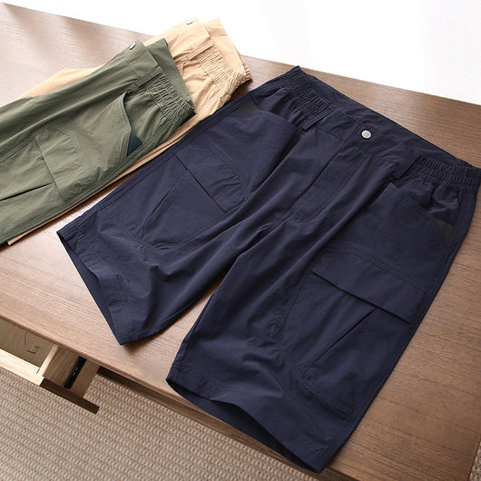 Shorts Cargo de Verano para Hombre con Bolsillos Grandes - Image 11